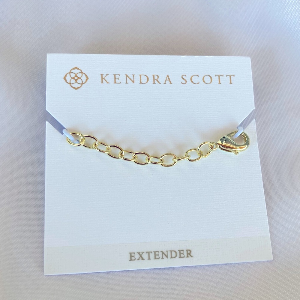 Kendra Scott Necklace Extender 2” Lobster Gold NWT
